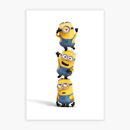 Minions Print - 3 Minions Tower