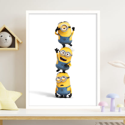 Minions Print - 3 Minions Tower
