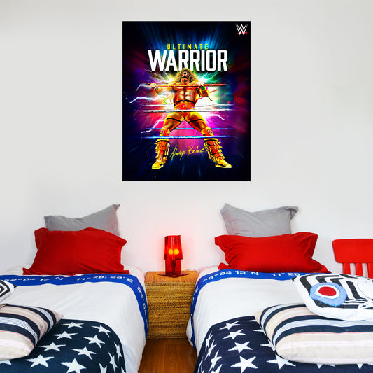WWE Ultimate Warrior Wall Sticker
