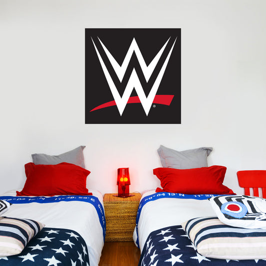 WWE Logo Black Wall Sticker