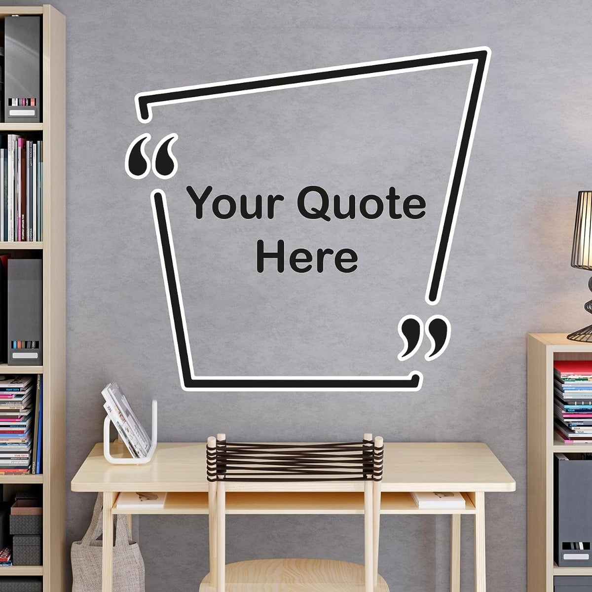Personalised Quote Speech Bubble Wall Sticker