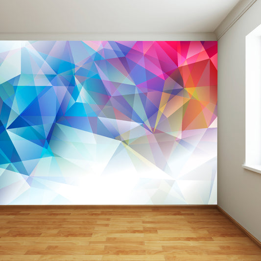 A Rush Of Colour Full Wall Mural