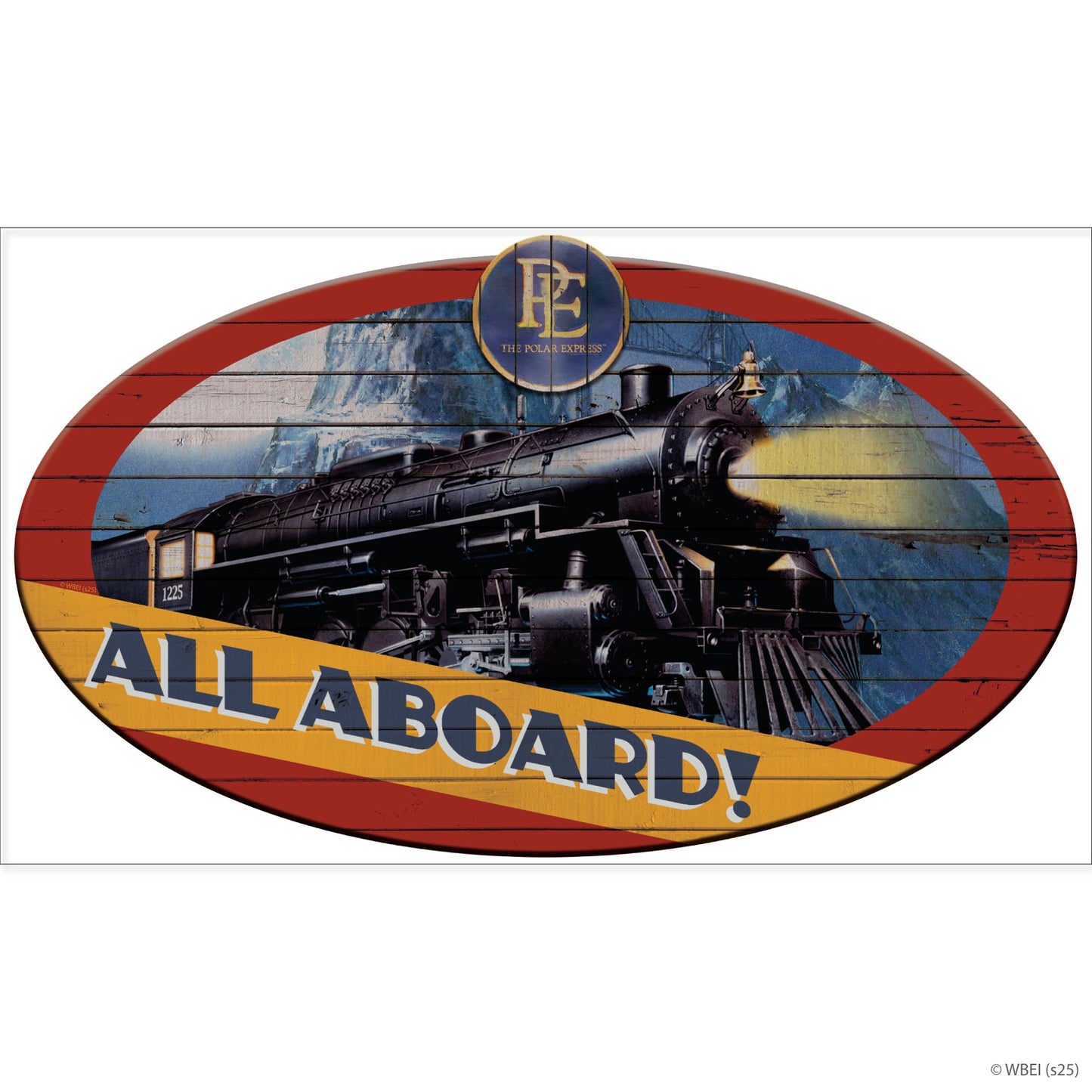 The Polar Express Wall Sticker -  All Aboard  Decal Christmas Wall Art
