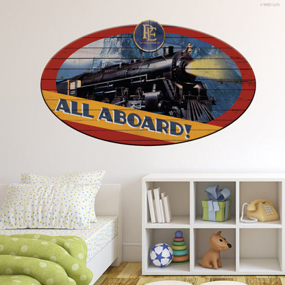 The Polar Express Wall Sticker -  All Aboard  Decal Christmas Wall Art