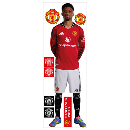 Manchester United FC Wall Sticker - Diallo 25/26 Player Wall Decal