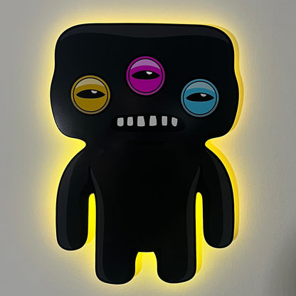 Fuggler Annoyed Alien LED Backlit Wallpop