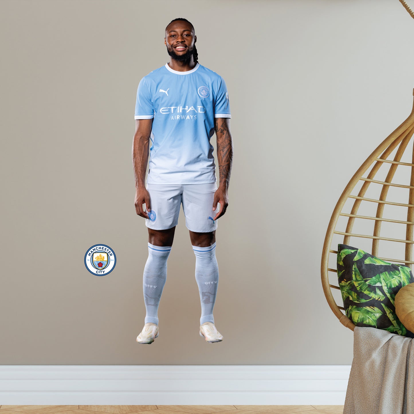 Manchester City FC - Semenyo 26/27 Player Wall Sticker