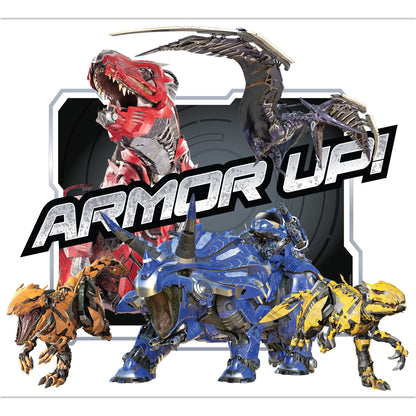 Armorsaurs Wall Sticker - Armor Up Group Decal Wall Art