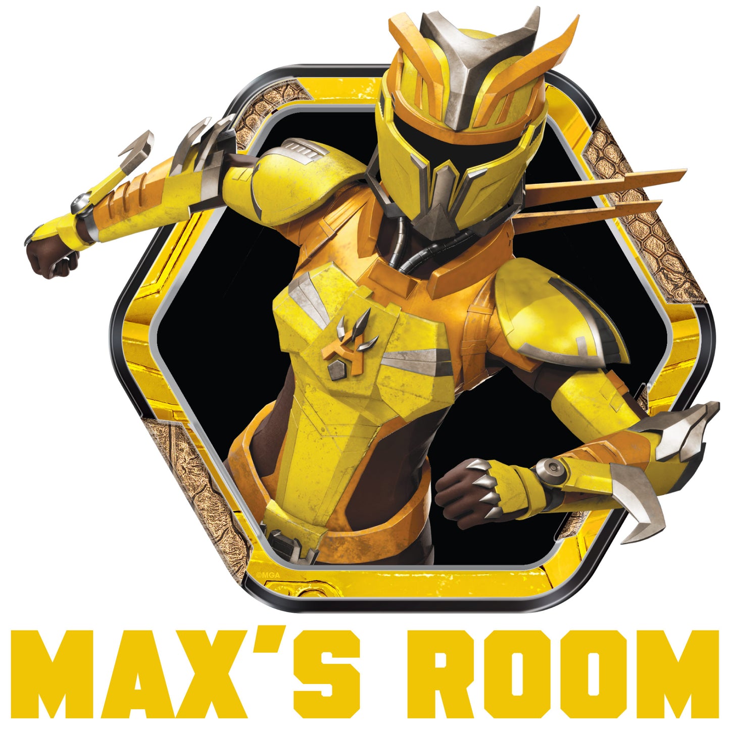 Armorsaurs Wall Sticker - Paloma Badge Personalised Decal Wall Art