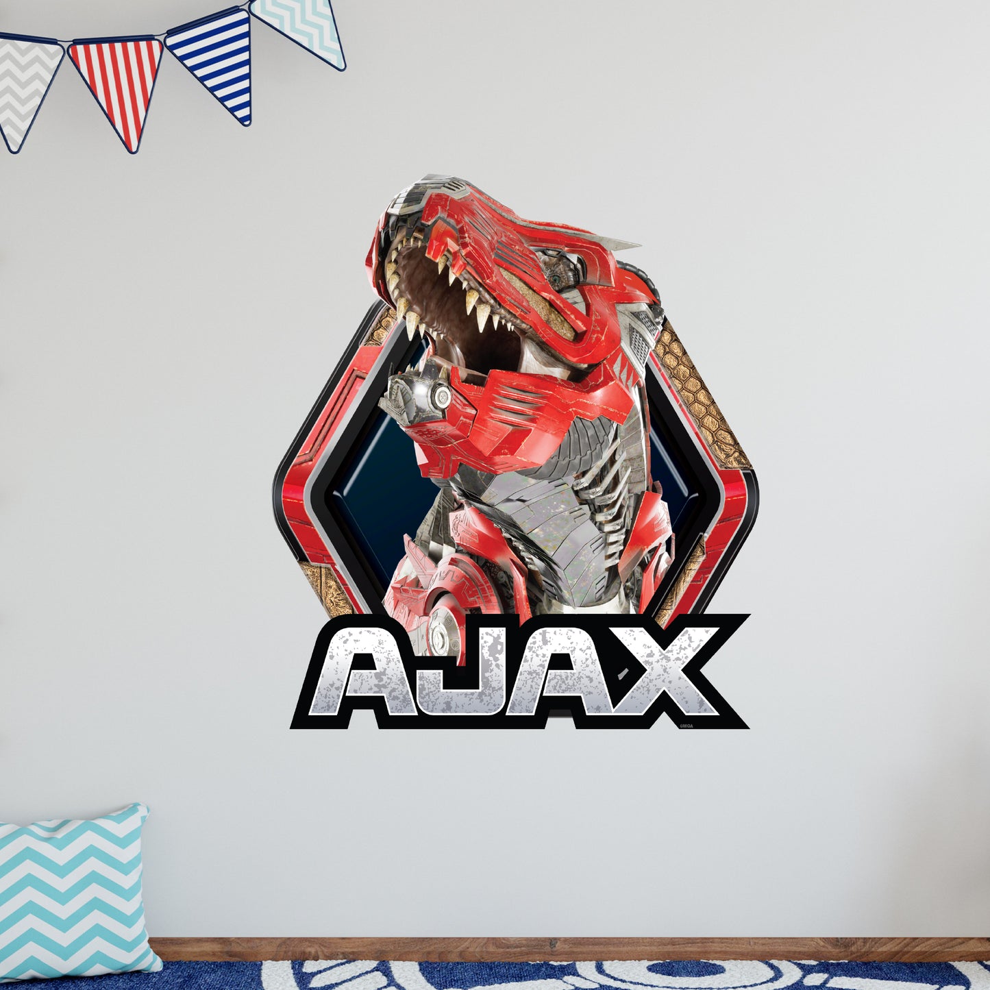 Armorsaurs Wall Sticker - Ajax Decal Wall Art
