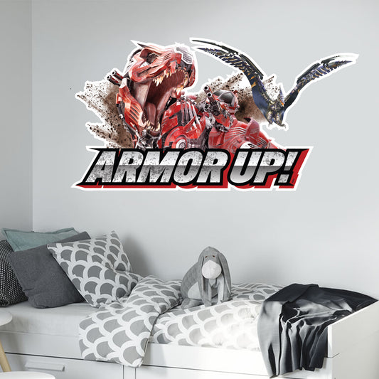 Armorsaurs Wall Sticker - Armor Up Decal Wall Art