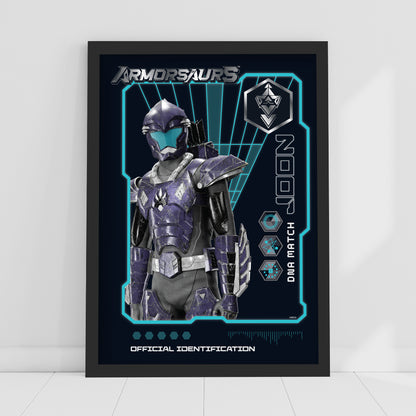 Armorsaurs Print - Joon DNA Match Poster Wall Art