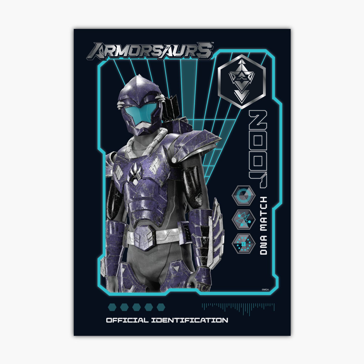 Armorsaurs Print - Joon DNA Match Poster Wall Art