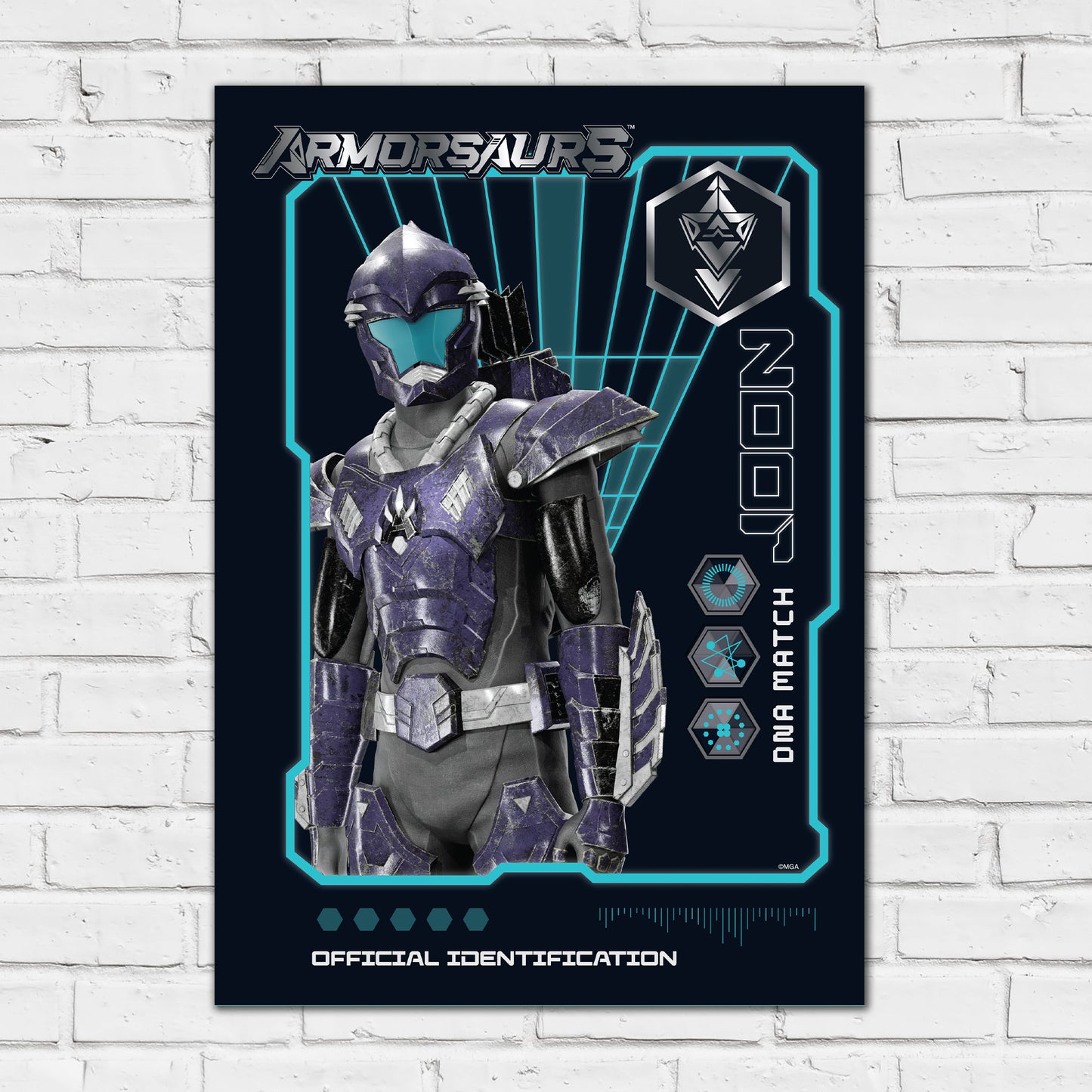 Armorsaurs Print - Joon DNA Match Poster Wall Art