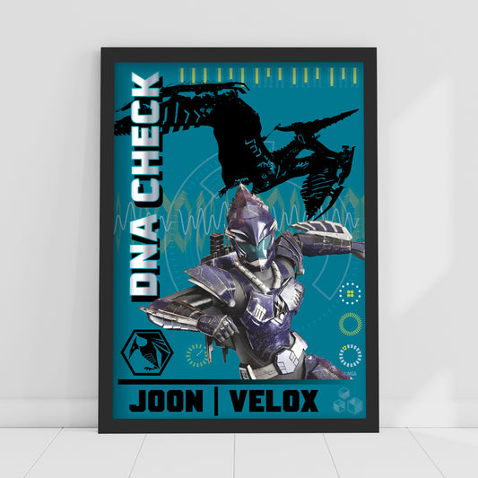 Armorsaurs Print - Joon And Velox Player Card Poster Wall Art