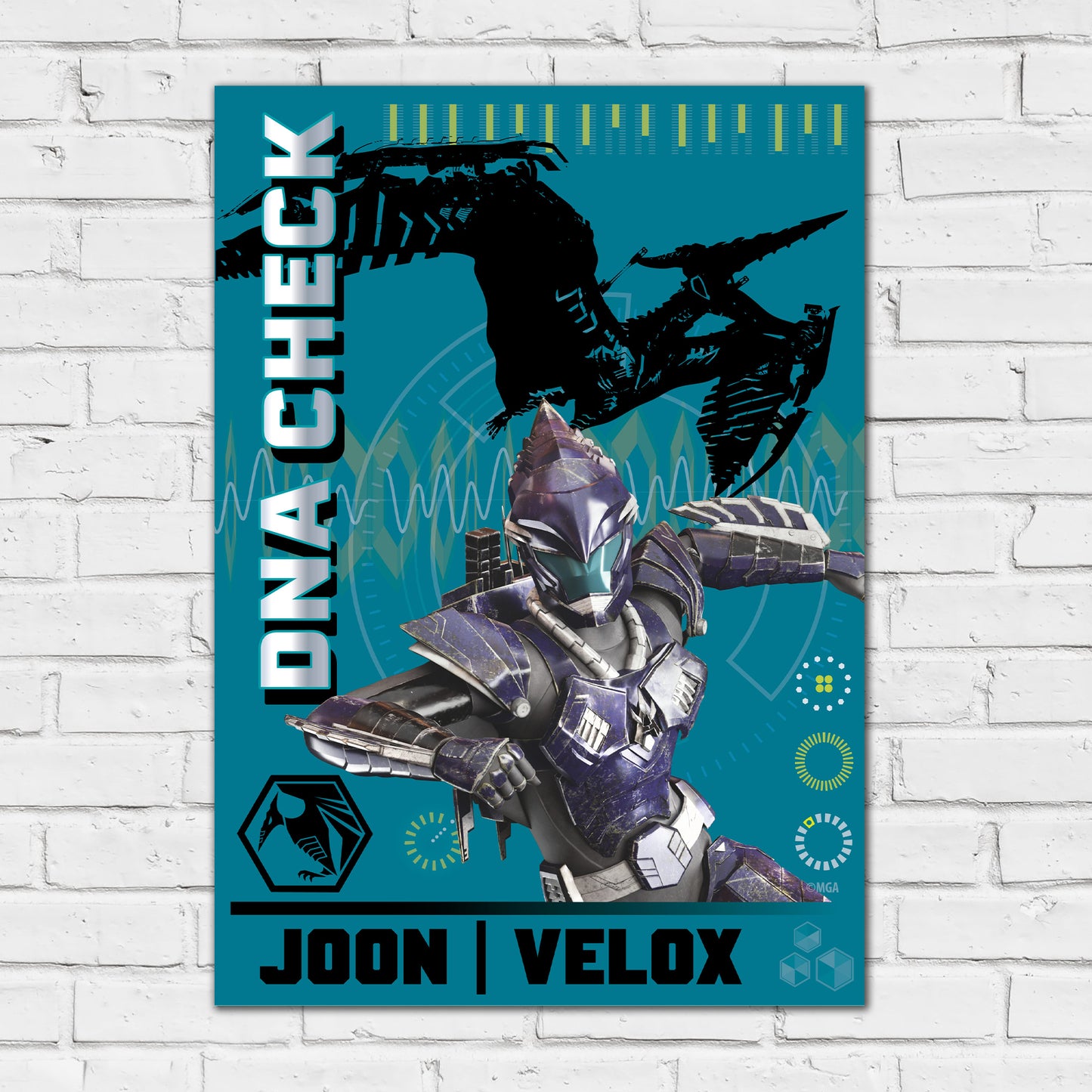 Armorsaurs Print - Joon And Velox Player Card Poster Wall Art
