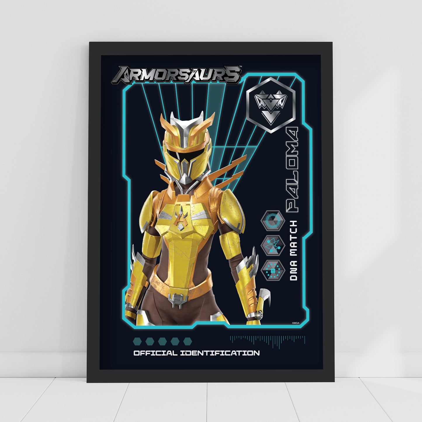 Armorsaurs Print - Paloma DNA Match Poster Wall Art