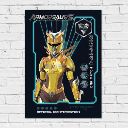 Armorsaurs Print - Paloma DNA Match Poster Wall Art