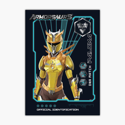 Armorsaurs Print - Paloma DNA Match Poster Wall Art