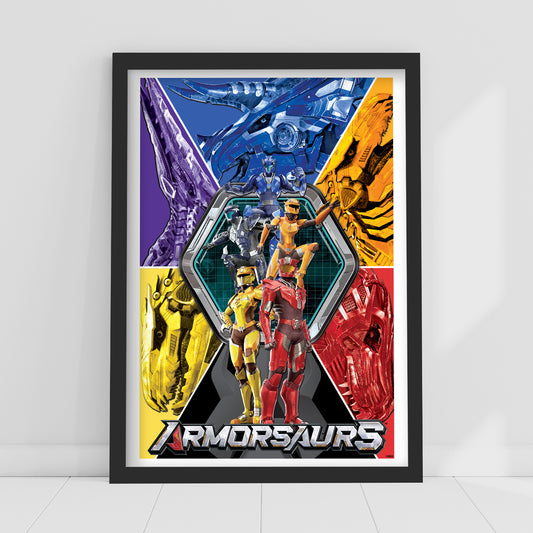 Armorsaurs Print - Pilots In The Centre Poster Wall Art