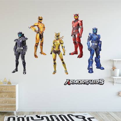 Armorsaurs Wall Sticker - Pilots Decal Set Wall Art
