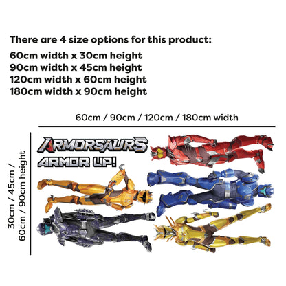 Armorsaurs Wall Sticker - Pilots Decal Set Wall Art