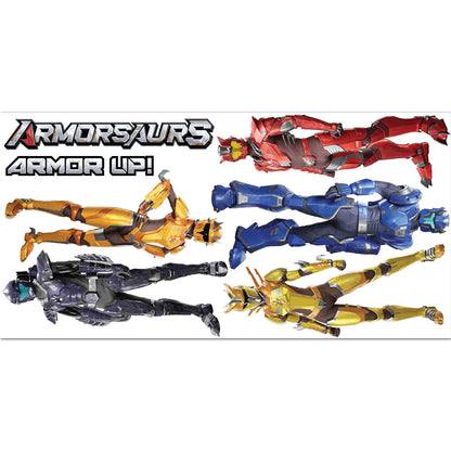 Armorsaurs Wall Sticker - Pilots Decal Set Wall Art