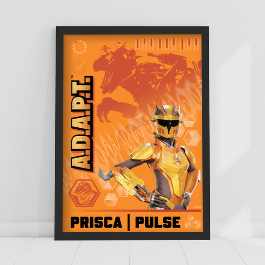 Armorsaurs Print - Prisca And Pulse Player Card Poster Wall Art