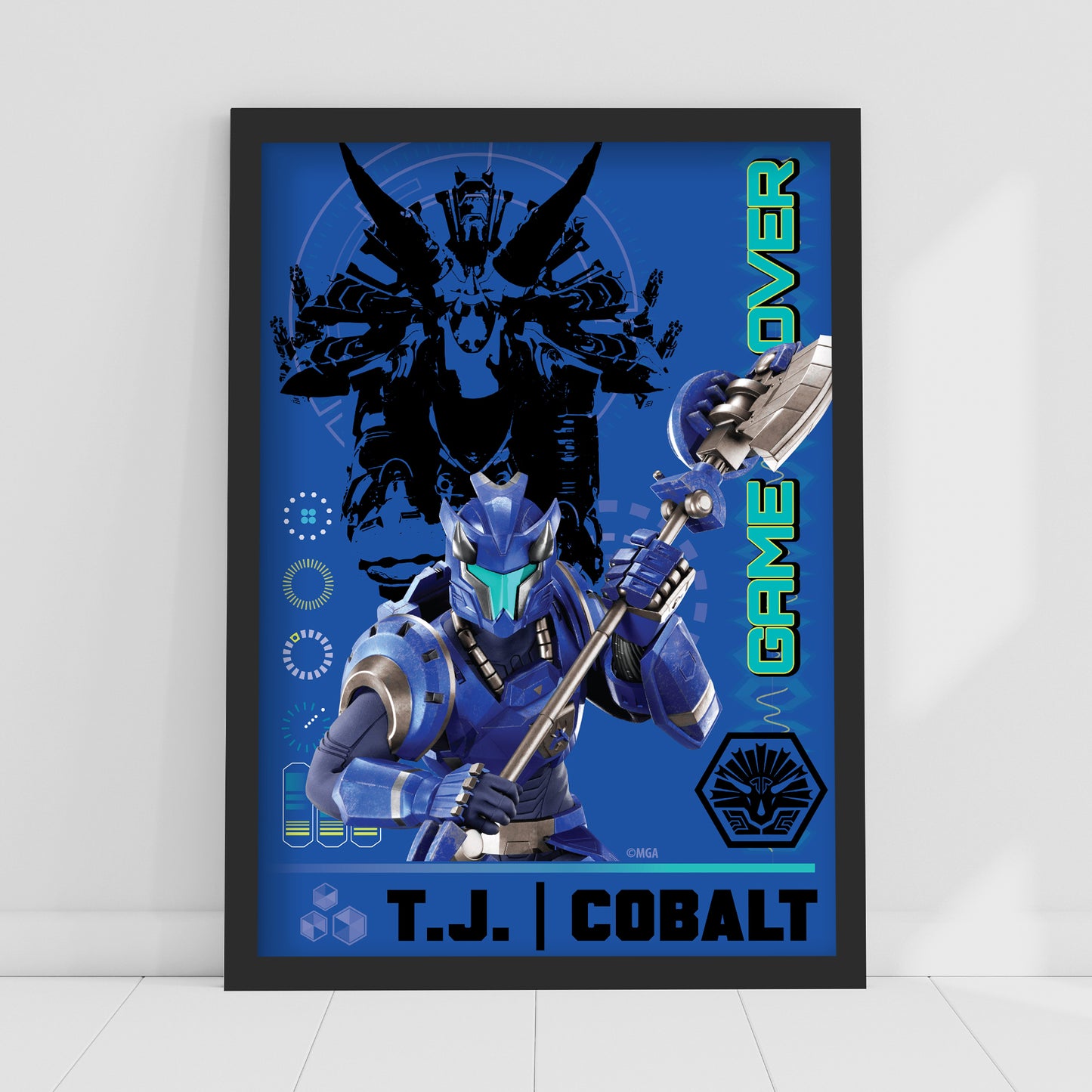 Armorsaurs Print - TJ And Cobalt Player Card Poster Wall Art