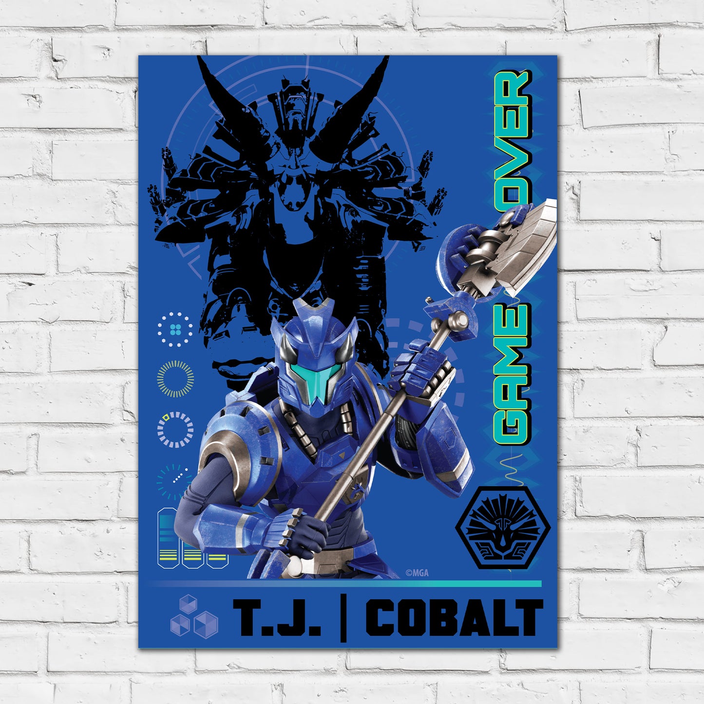 Armorsaurs Print - TJ And Cobalt Player Card Poster Wall Art