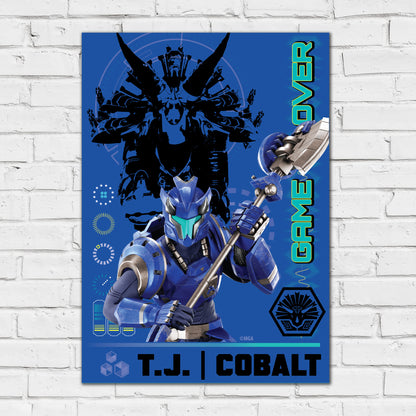Armorsaurs Print - TJ And Cobalt Player Card Poster Wall Art