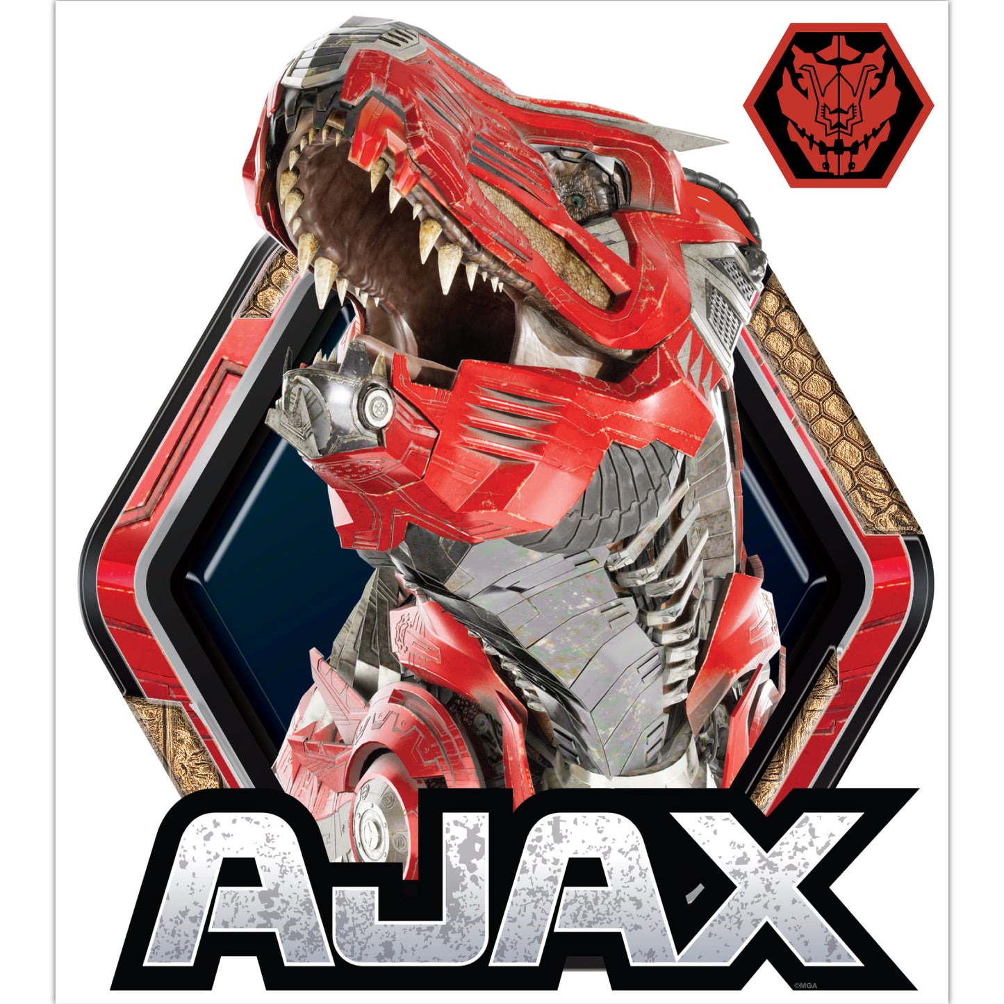 Armorsaurs Wall Sticker - Ajax Decal Wall Art