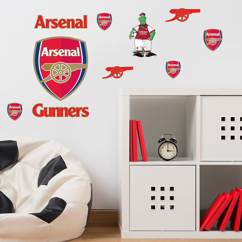 Dc Arsenal Sticker Arsenal Football Club Decal Sticker Set – www.themed.co.uk