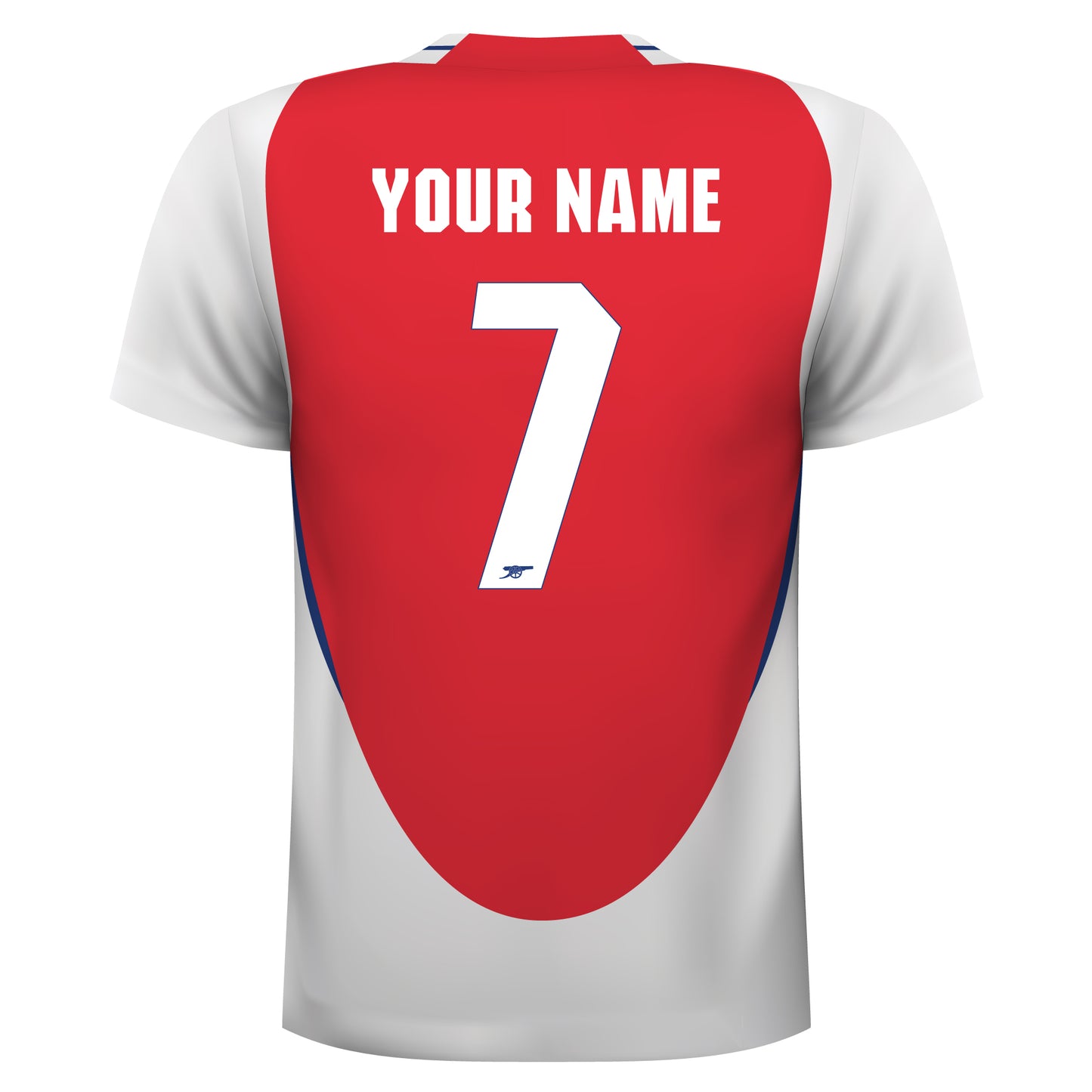 Arsenal Football Club -  Personalised Name & Number 24/25 Shirt Wall Sticker
