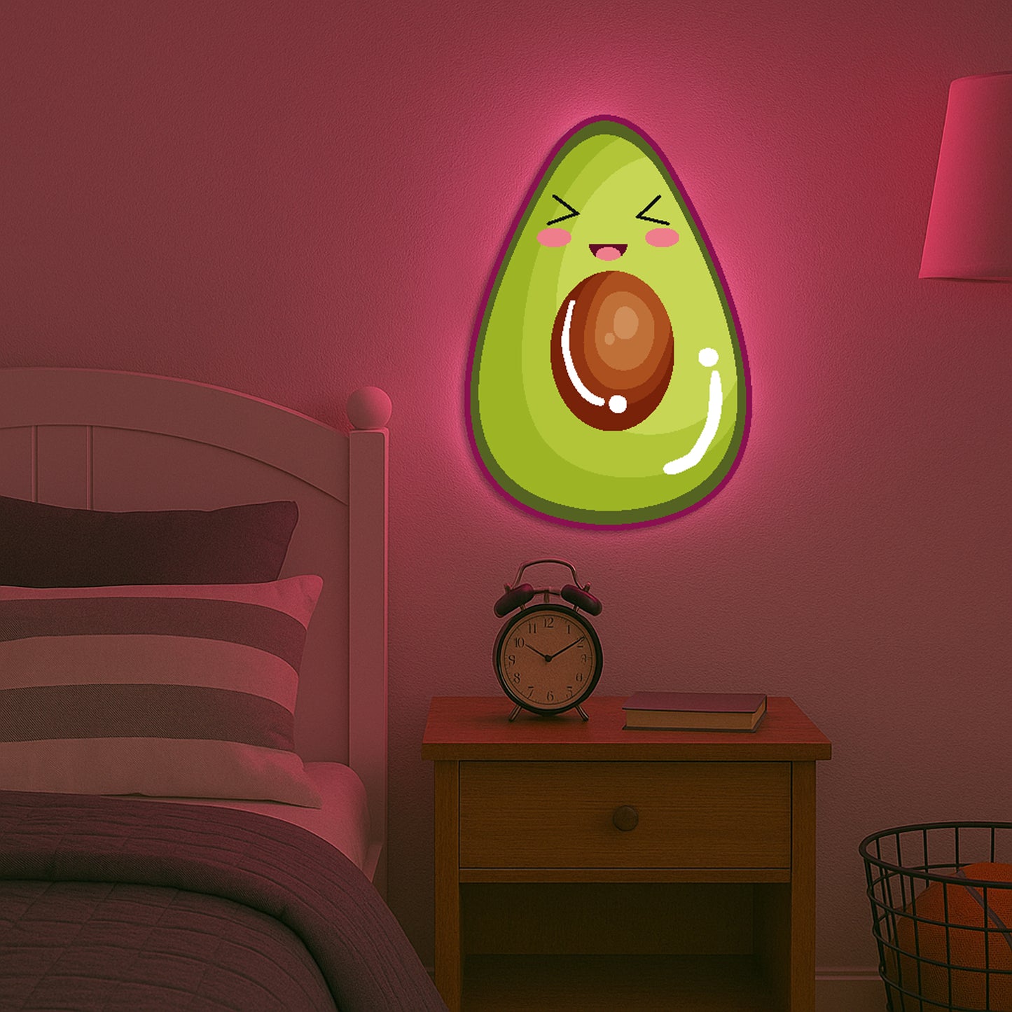 Avocado LED Backlit Wallpop
