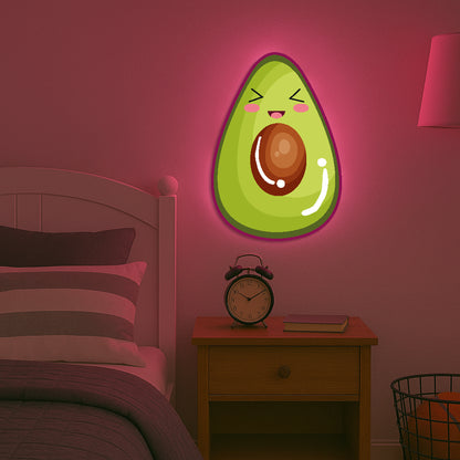 Avocado LED Backlit Wallpop