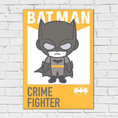 Batman Print – Crime Fighter Poster DC Superhero Art