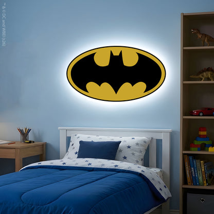 Batman Logo LED Backlit Wallpop