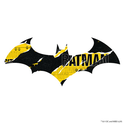 Batman™ Wall Sticker - Scrapbook Emblem Wall Decal DC Superhero Art