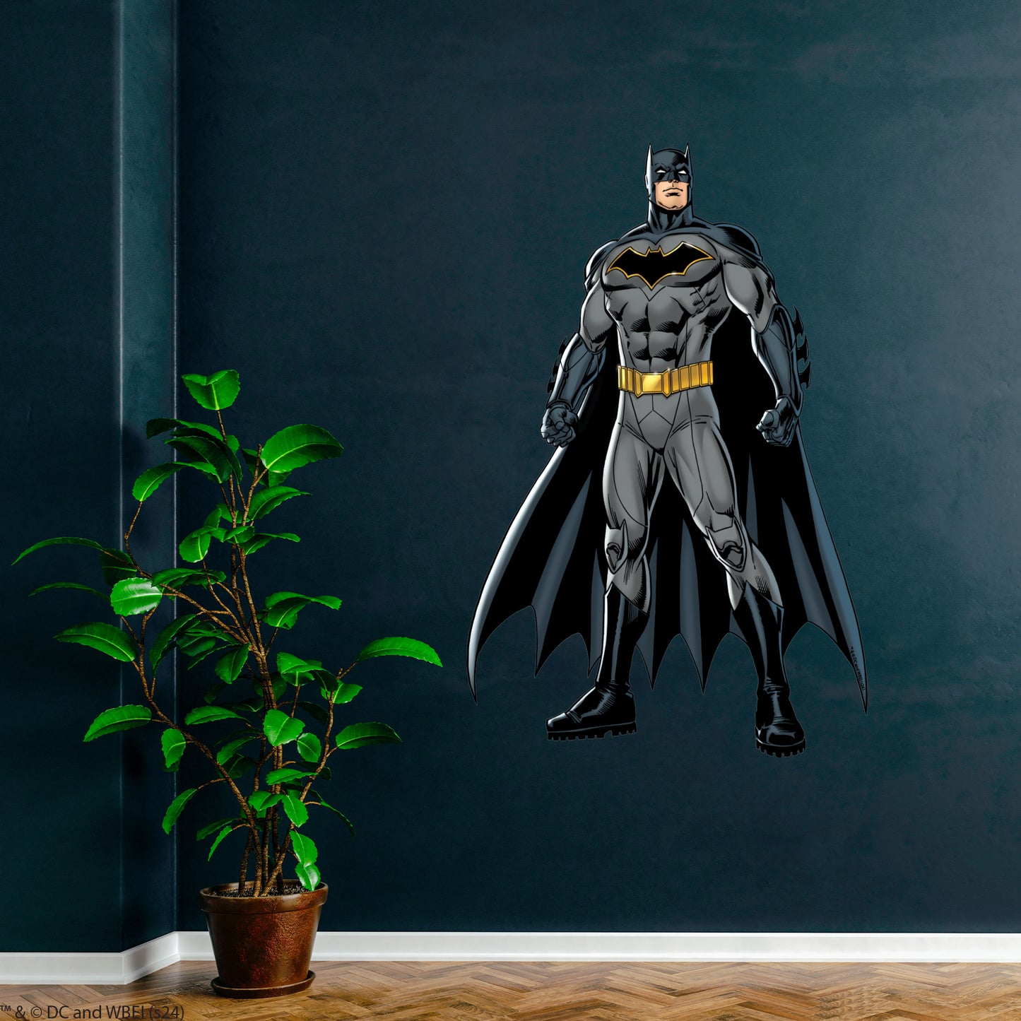 Batman™ Wall Sticker - Batman Stood Up Wall Decal DC Superhero Art