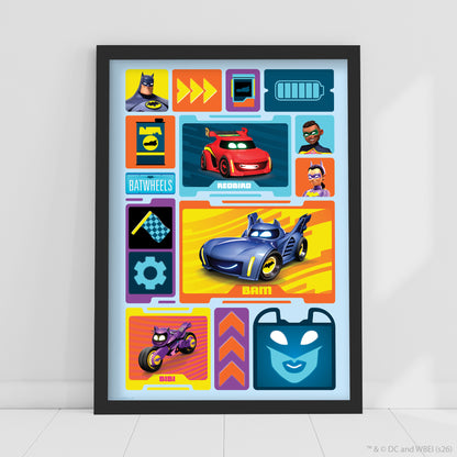 Batwheels™  Print - Character Collage Poster Wall Art