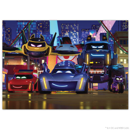 Batwheels™ Print - Group In Gotham City Scene Poster Wall Art