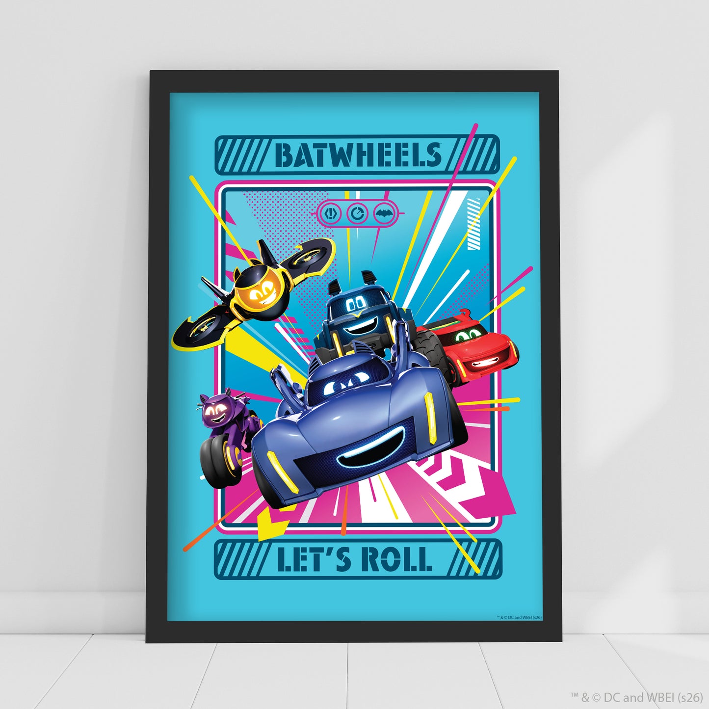 Batwheels™ Print - Lets Roll Poster Wall Art