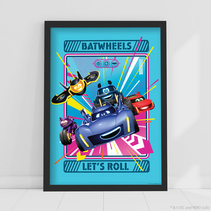Batwheels™ Print - Lets Roll Poster Wall Art
