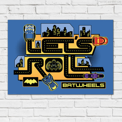 Batwheels™ Print - Lets Roll Racetrack Poster Wall Art