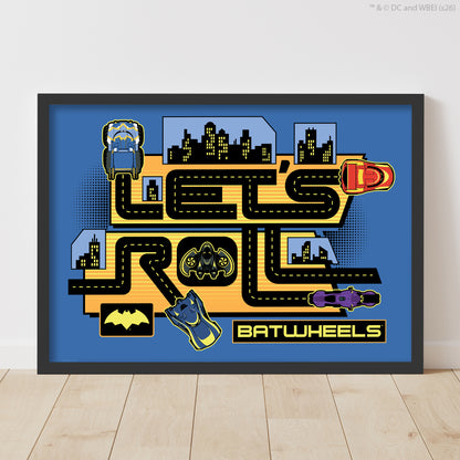 Batwheels™ Print - Lets Roll Racetrack Poster Wall Art