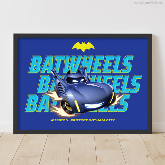 Batwheels™ Print - Mission Protect Gotham City Poster Wall Art