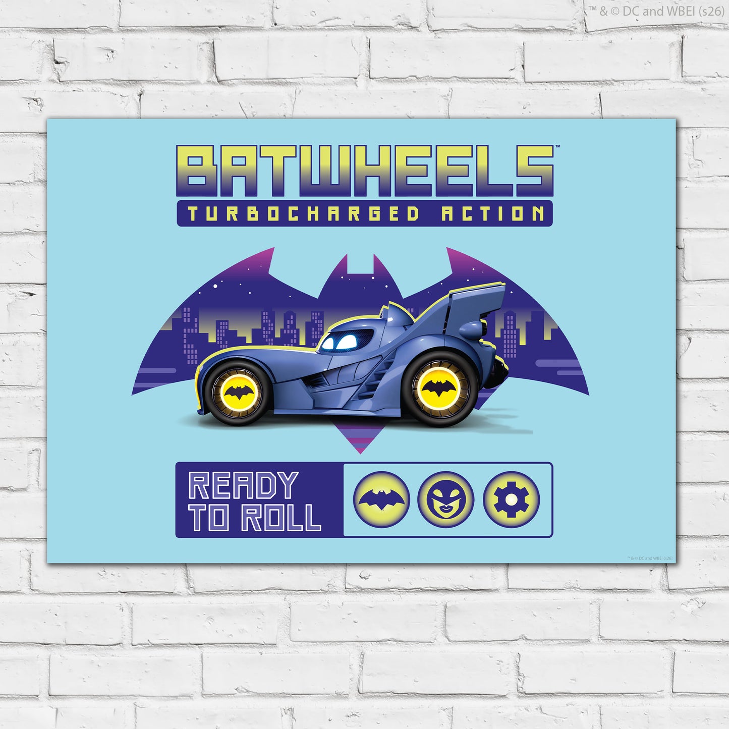 Batwheels™ Print - Turbocharged Poster Wall Art