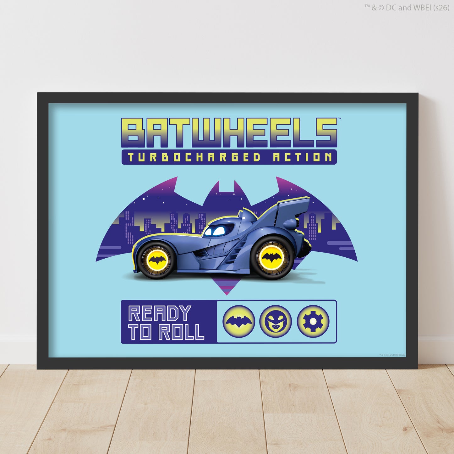 Batwheels™ Print - Turbocharged Poster Wall Art