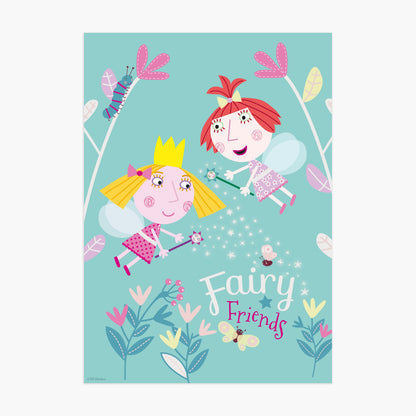 Ben And Holly Print - Fairy Friends Poster Wall Art